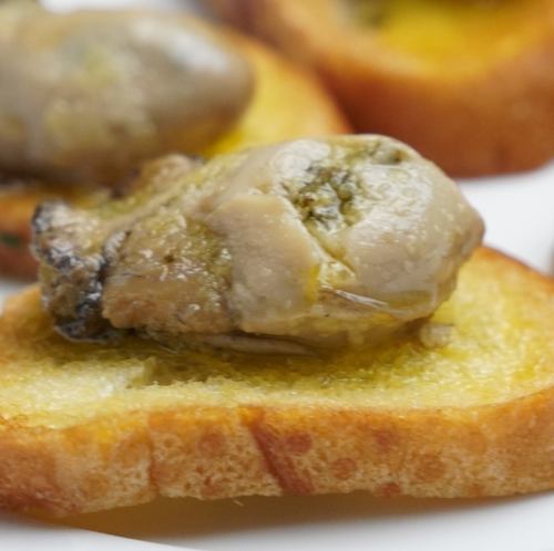 牡蠣のオイル漬け ～バケット付き～