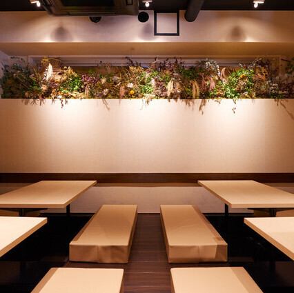 ゆったり寛げるお座敷個室は大人数での宴会にもばっちり！