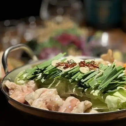 12月金曜日※1部-18時start-《忘年会》もつ鍋がメインの【和】コース！2時間飲み放題付き6980円