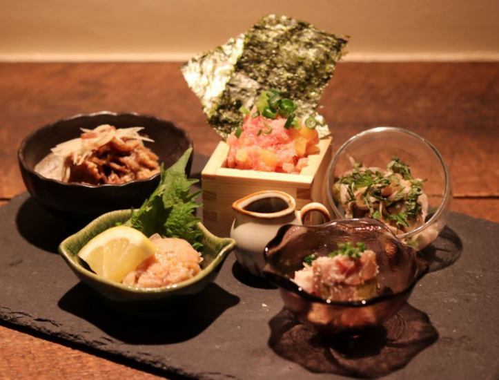 Creative cuisine and drinks that women are pleased with are enriched, and it is Japanese style.