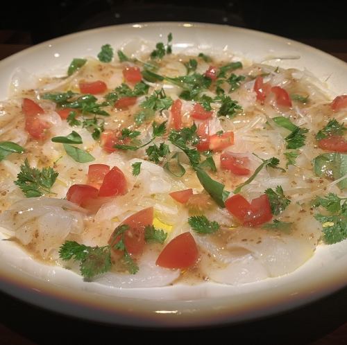 鮮魚のカルパッチョ