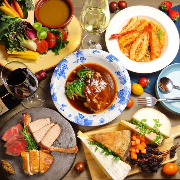 一品一品丁寧に気負わない本格洋食とささやかな幸せを提供