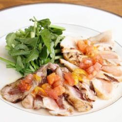 鸡肉片日式生牛肉片