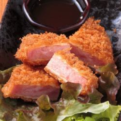 鹿儿岛黑猪肉火腿排