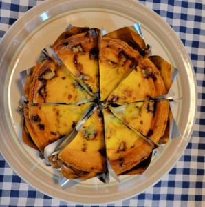 Gorgonzola cheesecake