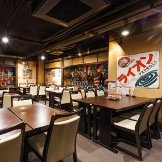 40名様までご利用可能なテーブル席もございます！
