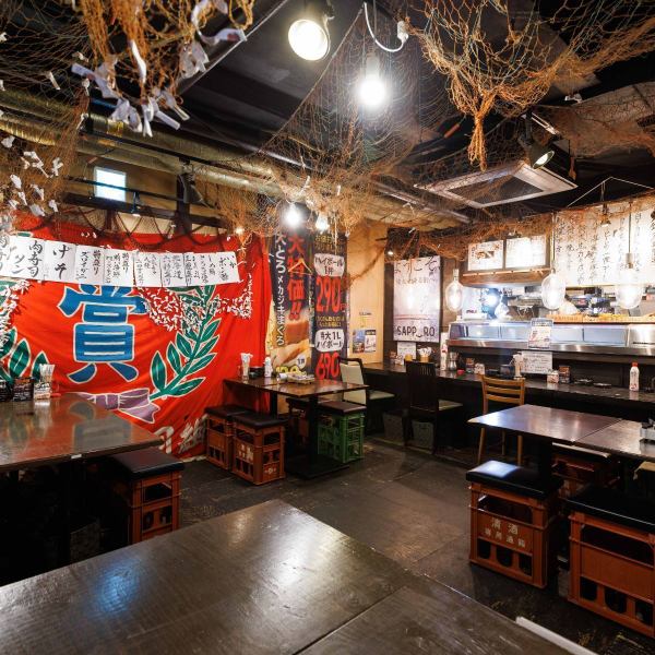 【テーブル席】会社宴会、女子会や合コン、誕生日、記念日など、様々なシーンでお使いいただけます◎