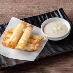 Crispy deep-fried Hokkaido double cheese