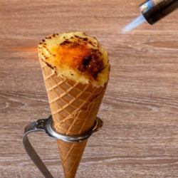 Brulee soft serve