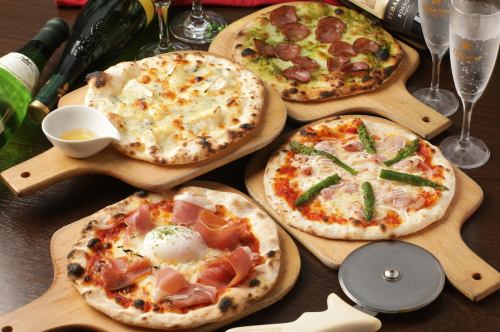 [Takeout menu] Authentic oven-baked pizza can be taken out from just one piece! Enjoy for dinner or drinking at home!