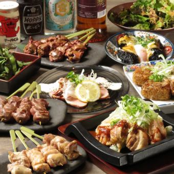 All 9 dishes ◆ 2 hours all-you-can-drink included 4,000 yen (tax included) Sumika Okiraku course