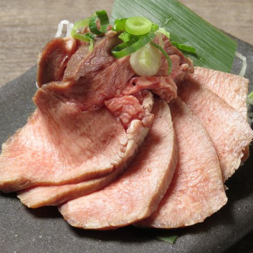 beef tongue sashimi