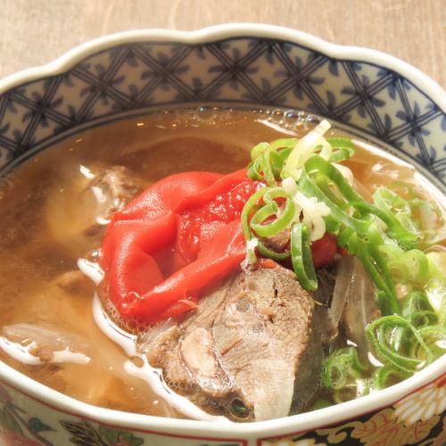 梅牛タンスープ