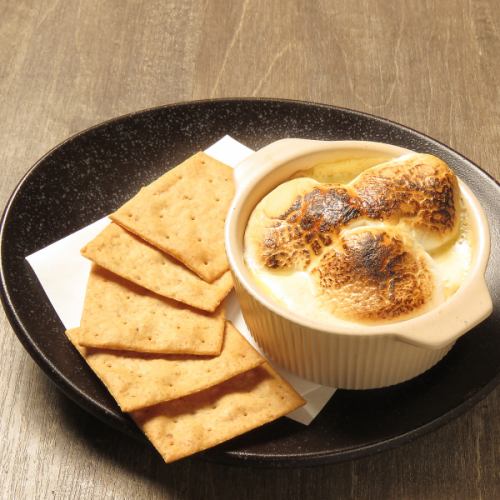 焼きマシュマロのスモア