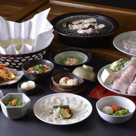 ◎Top quality◎ [Natural Tiger Pufferfish] Genyagen Course ≪8 dishes in total≫