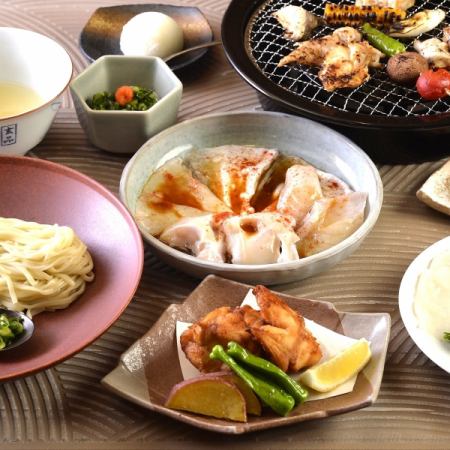 ◎Seasonal limited◎Grilled fugu course [Geango] with fried chicken◇6 dishes in total◇ *On sale from 5/10