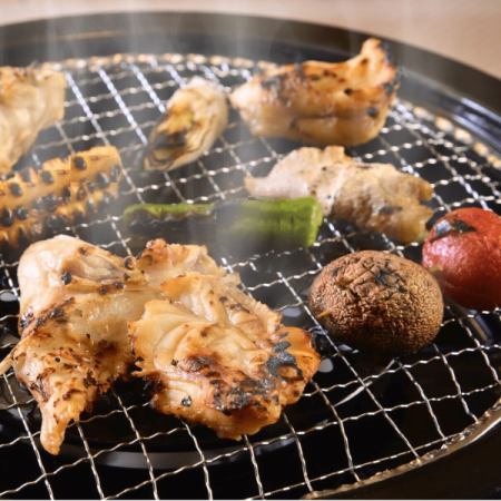 ◎Seasonal limited◎Grilled fugu course [Geango] with fried chicken◇6 dishes + all-you-can-drink◇On sale from 5/10