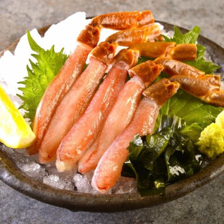 [Snow crab sashimi]