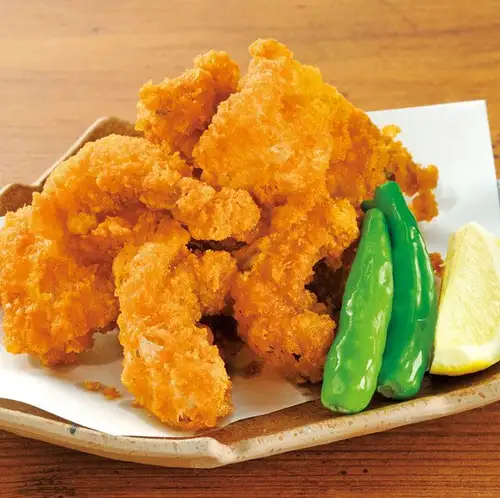 ＜名物＞ふぐ皮唐揚げ
