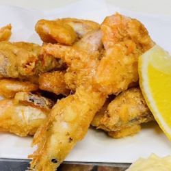 Deep-fried sweet shrimp