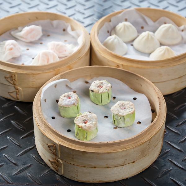 【こだわりの食材を使用】食感も楽しめる◎点心 各480円(税込)