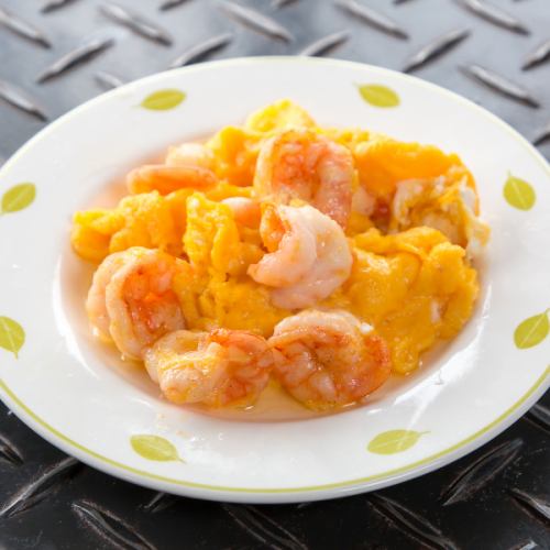 玉子とエビ炒め
