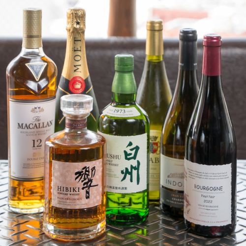 種類豊富なドリンクのラインナップ◎
