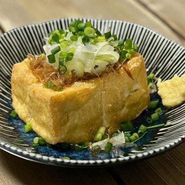 自家製とろとろ厚揚げ豆腐