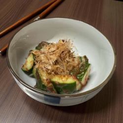 きゅうりの梅肉和え