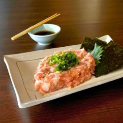 ねぎとろのなめろう