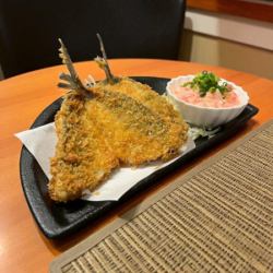 アジフライ 紅生姜タルタル