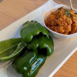 肉みそピーマン