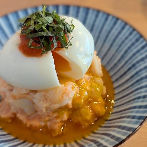 とろたま明太ポテサラ