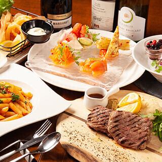 【２ｈ飲み放題付き】☆全８品の贅沢満足コース☆6,600円（税込）