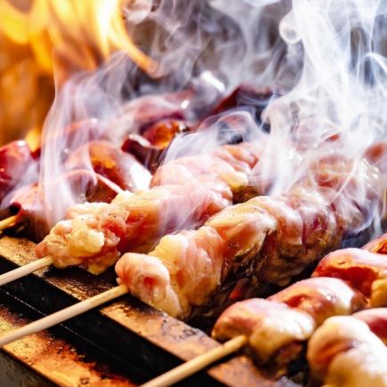 《평일 한정》【간편 안주 플랜】무료 뷔페 90분 4,500엔