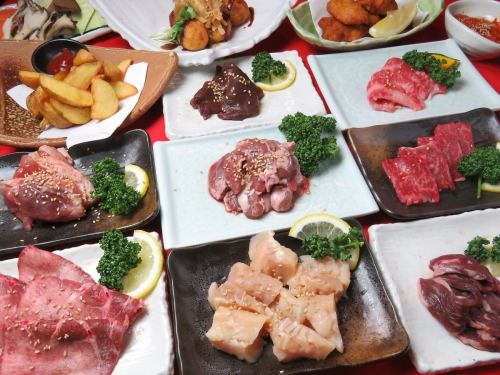 [All-you-can-eat 50 specially selected Yakiniku items☆☆] 2800 yen