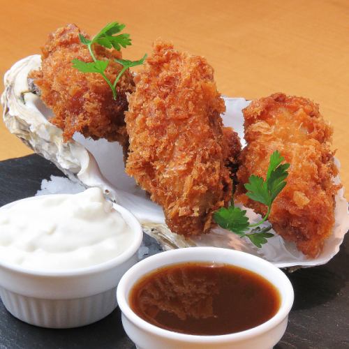 [Crunchy texture] Fried oysters (4 pieces)