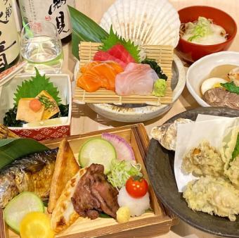 Includes 120 minutes of all-you-can-drink♪ [Amami Course] Includes 7 dishes!