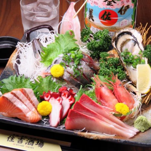 Assortment of 6 kinds of sashimi