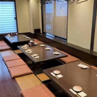 Great for company parties and local gatherings! Seafood Izakaya Hananomai Oyama Branch