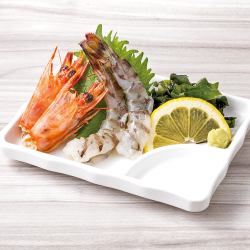 Okinawa Prefecture Tiger Prawns Sashimi