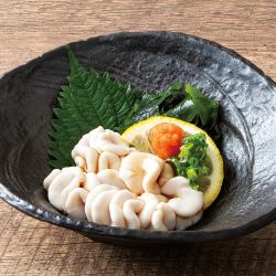 Raw Milt with Ponzu Sauce / Monkfish Liver with Ponzu Sauce each