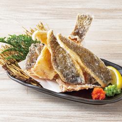Deep-fried flounder