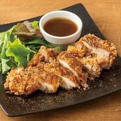 鹿児島いいとこ鶏の竜田揚げ ～山椒ソース～