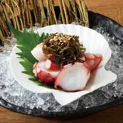 真蛸のぶつ　がごめ昆布和え