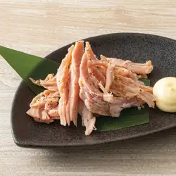豚のあたりめ/[低温調理]砂肝ねぎポン酢　各