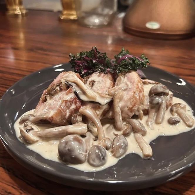 The dishes using chicken and duck are delicious! We also have our famous frozen fruit sours.