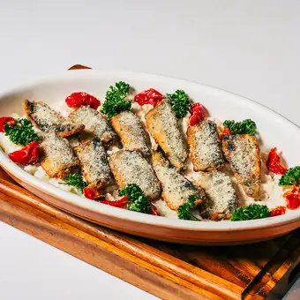 秋鮭の石窯焼き 塩麹風味