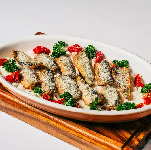 秋鮭の石窯焼き 塩麹風味