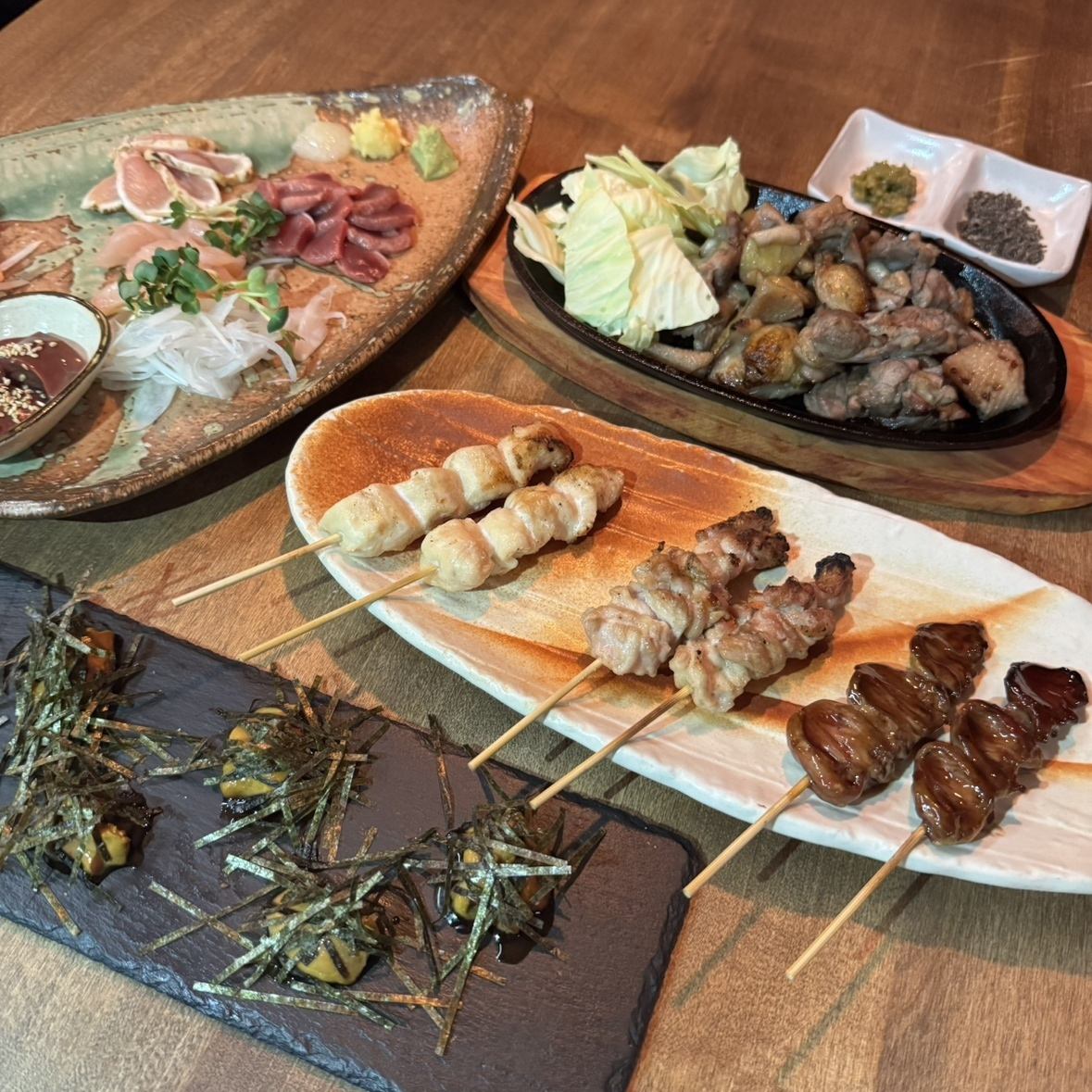 飲み放題付きのコースをご用意してます！各種宴会にピッタリ◎